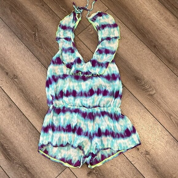 Victoria’s Secret halter swim coverup dress + romper small - Picture 4 of 11